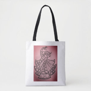 Bolsa Tote Peacock design