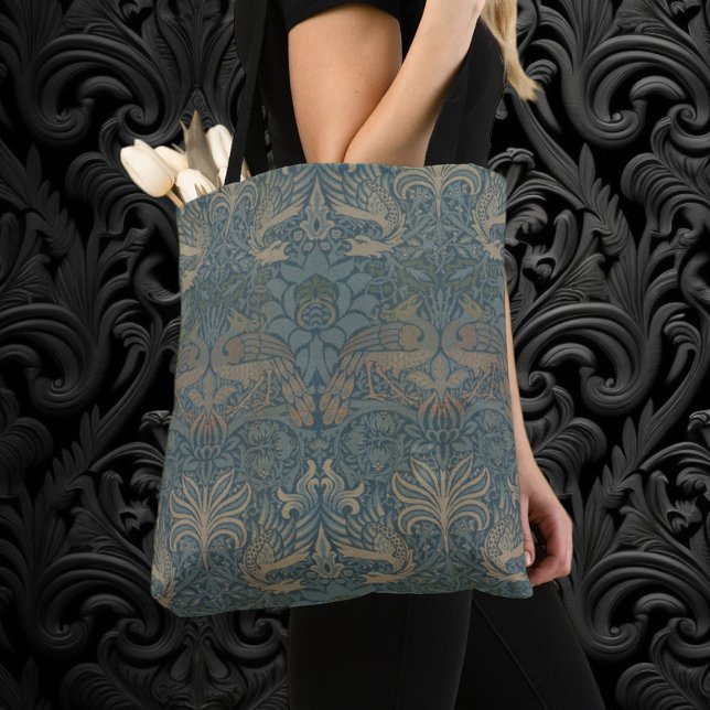 Bolsa Tote Peacock e Dragon por William Morris (Peacock and Dragon by William Morris Tote Bag)