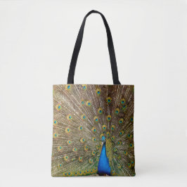 Bolsa Tote Peacock Pattern Peacock Trabalho de arte Painting