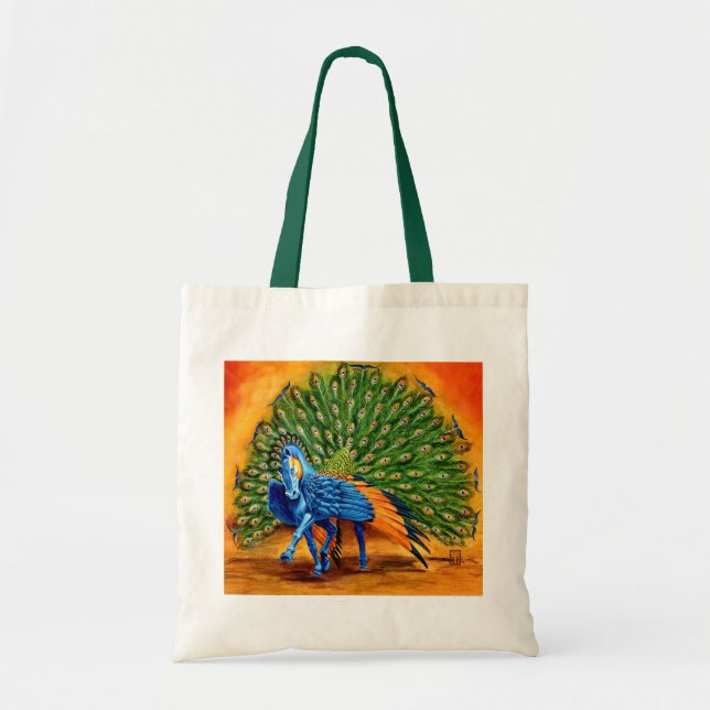 Bolsa Tote Peacock Pegasus (Frente)