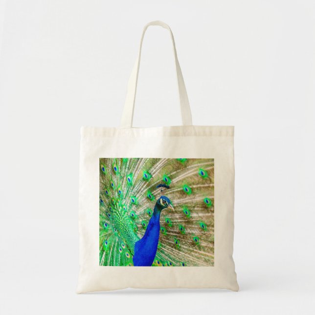 Bolsa Tote Peacock Plumage (Frente)