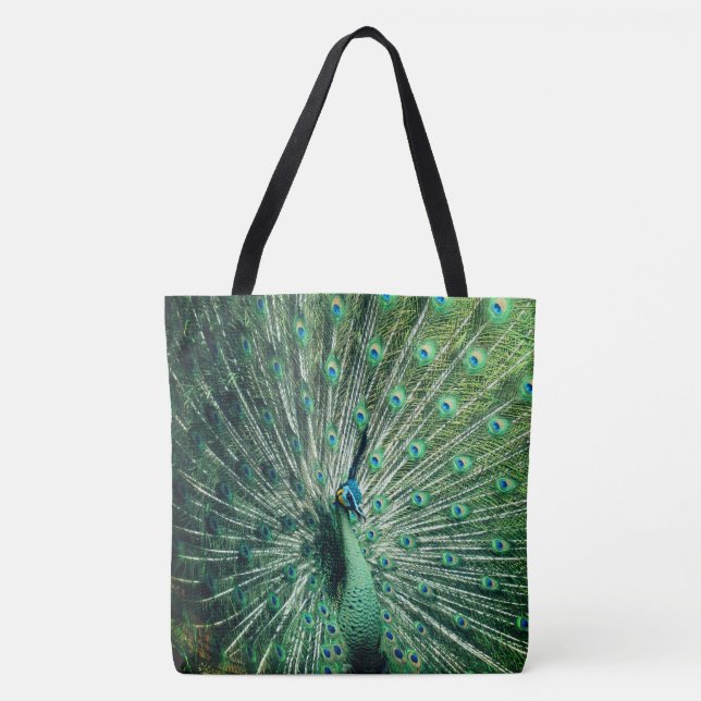 Bolsa Tote Peacock Strut (Frente)