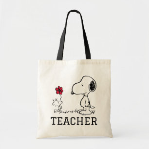 Bolsa Tote PEANUTS Snoopy & Woodstock Teacher