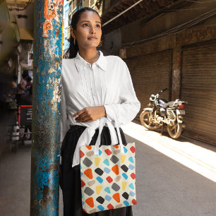 Bolsa Tote Pebbles Coloridos