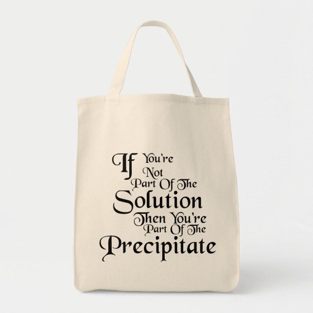 Bolsa Tote Peça da sacola do Precipitate (Frente)