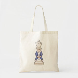 Bolsa Tote Peça de xadrez Queen Chess