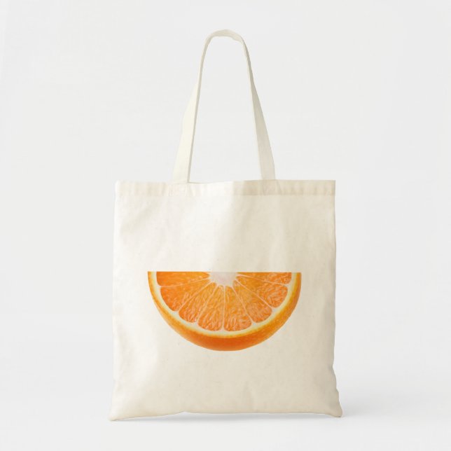 Bolsa Tote Peça laranja (Frente)