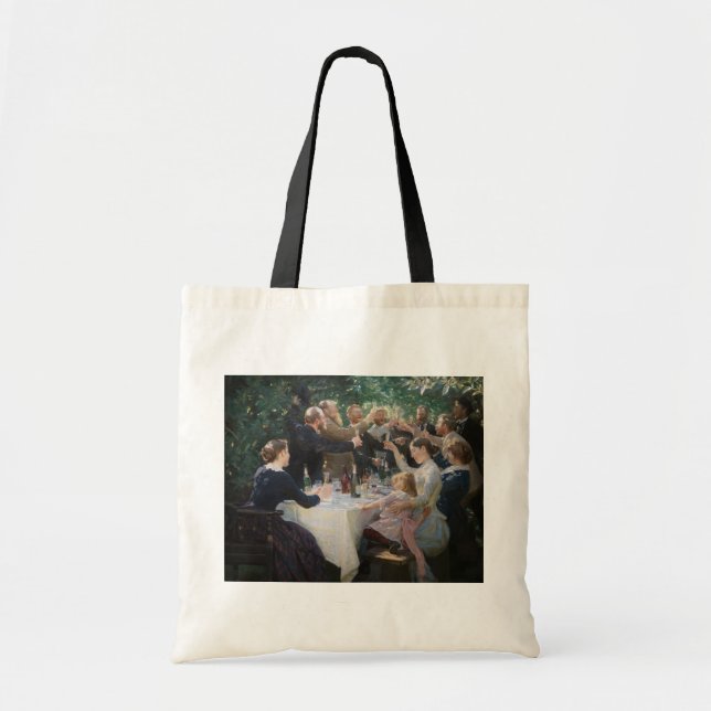 Bolsa Tote Peder Severin Kroyer - Hip, Hip, Hurrah! (Frente)