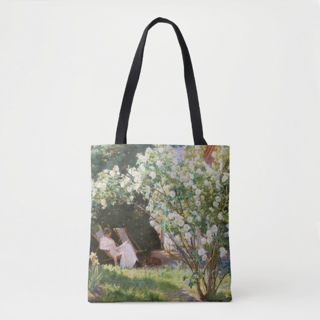 Bolsa Tote Peder Severin Kroyer - Rosas (Frente)