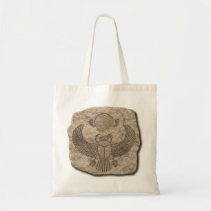 Bolsa Tote Pedra de Scarab Sagrada no Egito Antigo