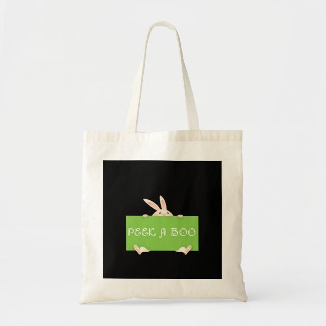 Bolsa Tote Peekaboo Bunny (Frente)