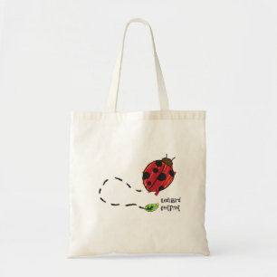 Bolsa Tote pegada da joaninha