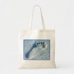Bolsa Tote Pegada na areia