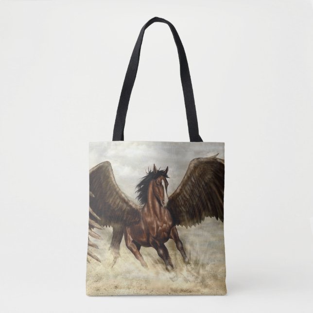 Bolsa Tote Pegasus na asa (Frente)