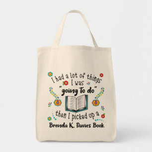 Bolsa Tote Pegou Um Livro Da Brenda K Davies