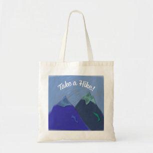 Bolsa Tote Pegue um Design de Montanha Hike