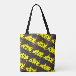 Bolsa Tote Peixe Amarelo