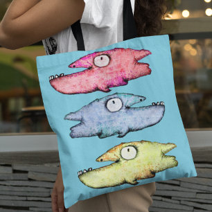 Bolsa Tote Peixe caprichoso e funky
