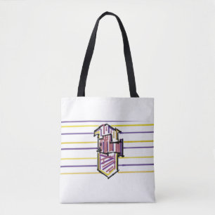 Bolsa Tote Peixe-palhaço alegria de verão