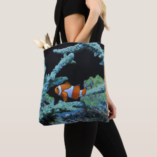 Bolsa Tote Peixe-Palhaço Coral