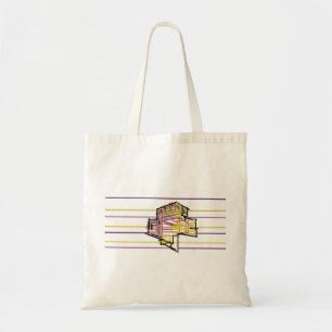 Bolsa Tote Peixe papagaio alegria de verão