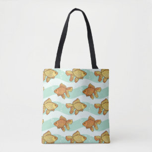 Bolsa Tote Peixe-teste padrão