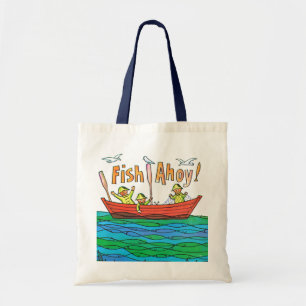 Bolsa Tote Peixes Ahoy!