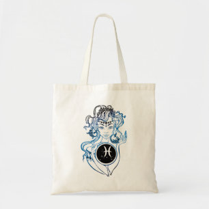 Bolsa Tote Peixes Art Deco Lady