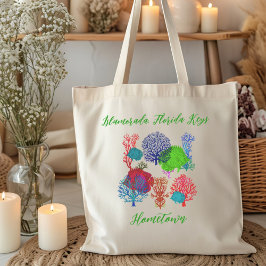Bolsa Tote Peixes de Coral do Mar Oral Orgulho Personalizado
