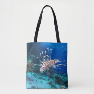Bolsa Tote Peixes de lagosta no recife no mar vermelho