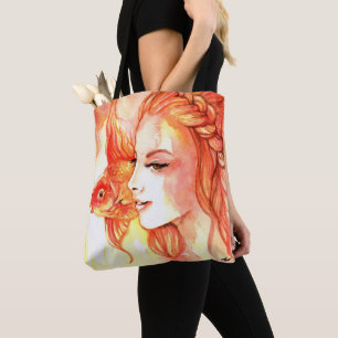 Bolsa Tote Peixes dourados