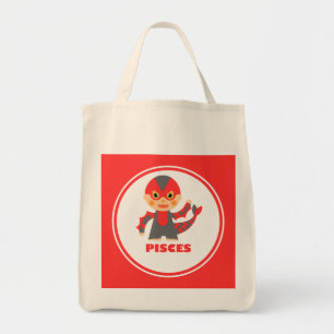Bolsa Tote Peixes é meu Sinal Zodiac