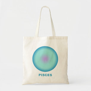 Bolsa Tote Peixes Gradiente de Na moda de Sinal Zodiac