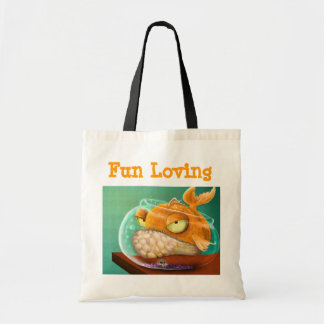Bolsa Tote Peixes Loving do divertimento