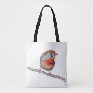 Bolsa Tote Pekin Robin Bird (Leiothrix lutea)