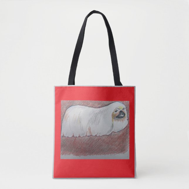 Bolsa Tote Pekingese Book Bag (Frente)