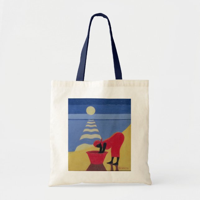 Bolsa Tote Pela costa de mar 1998 (Frente)