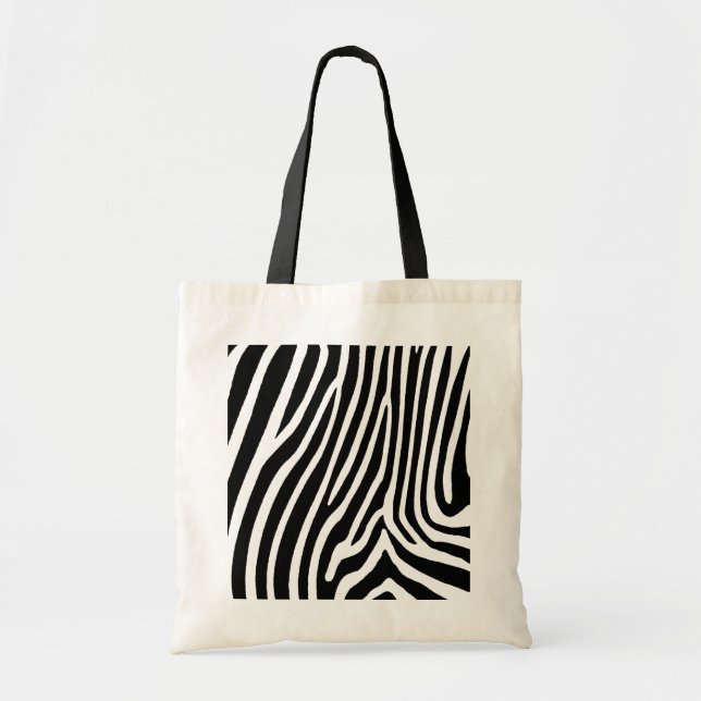 Bolsa Tote pele de zebra, padrões (Frente)