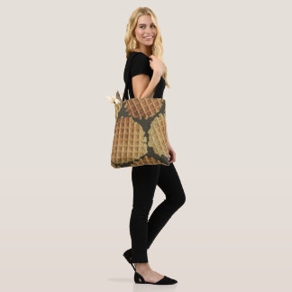 Bolsa Tote "Pele Dourada de Cobra na Coleção de Mármore Escur