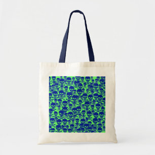 Bolsa Tote Peles Azuis