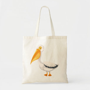 Bolsa Tote Pelicano dos desenhos animados