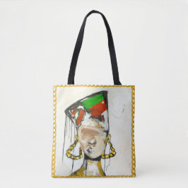 Bolsa Tote Pelo caminho, garota