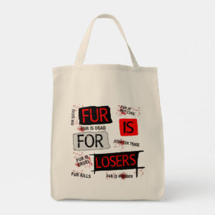 Bolsa Tote Pelo é para perdedores