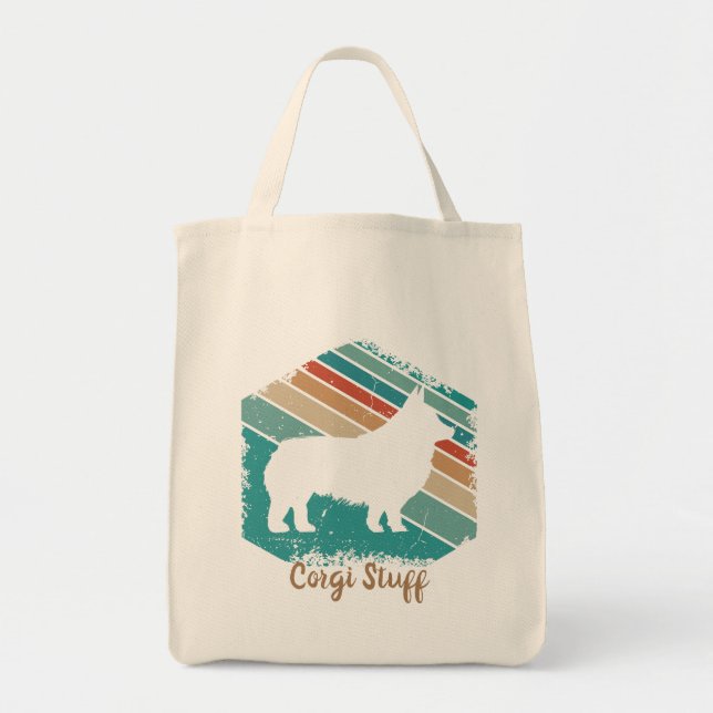 Bolsa Tote Pembroke Welsh Corgi Tote Bag (Frente)