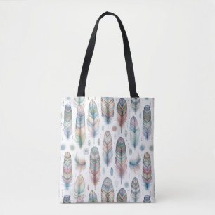 Bolsa Tote Pena Fantasia