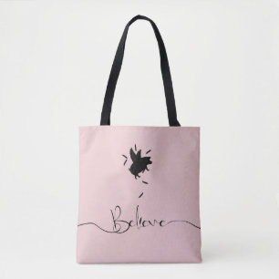 Bolsa Tote Penas de Porcos Caindo
