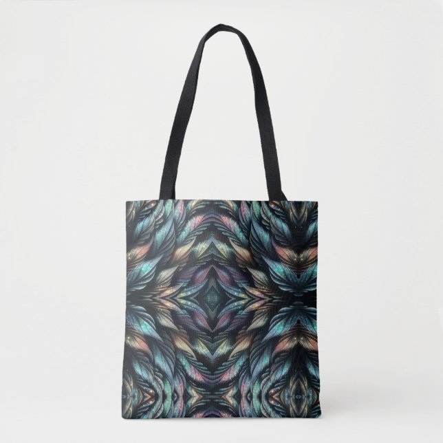 Bolsa Tote Penas Mitológicas (Frente)