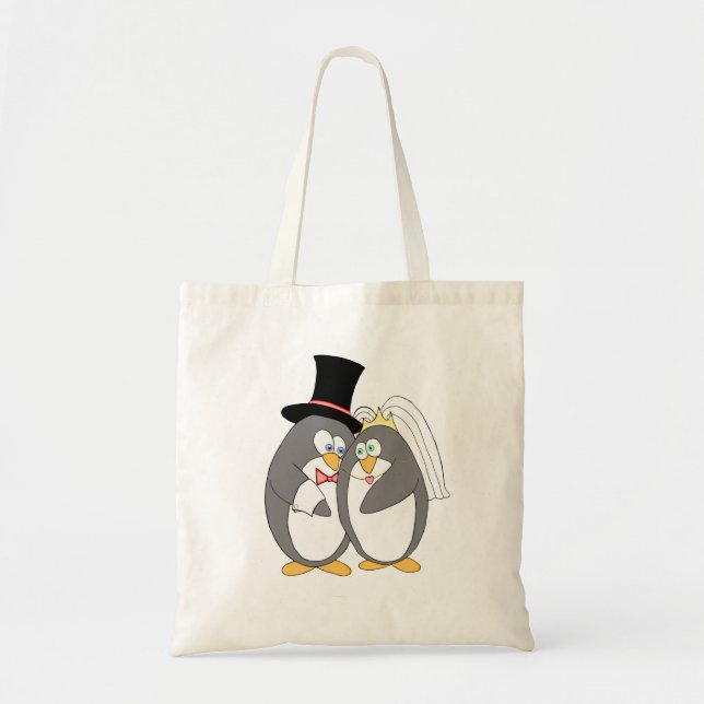 Bolsa Tote Penguin Love (Frente)