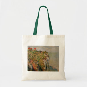 Bolsa Tote Penhasco de Claude Monet   em Dieppe, 1882