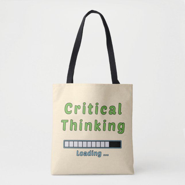 Bolsa Tote Pensamento Crítico (Frente)